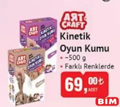 ART CRAFT KİNETİK OYUN KUMU 500 G